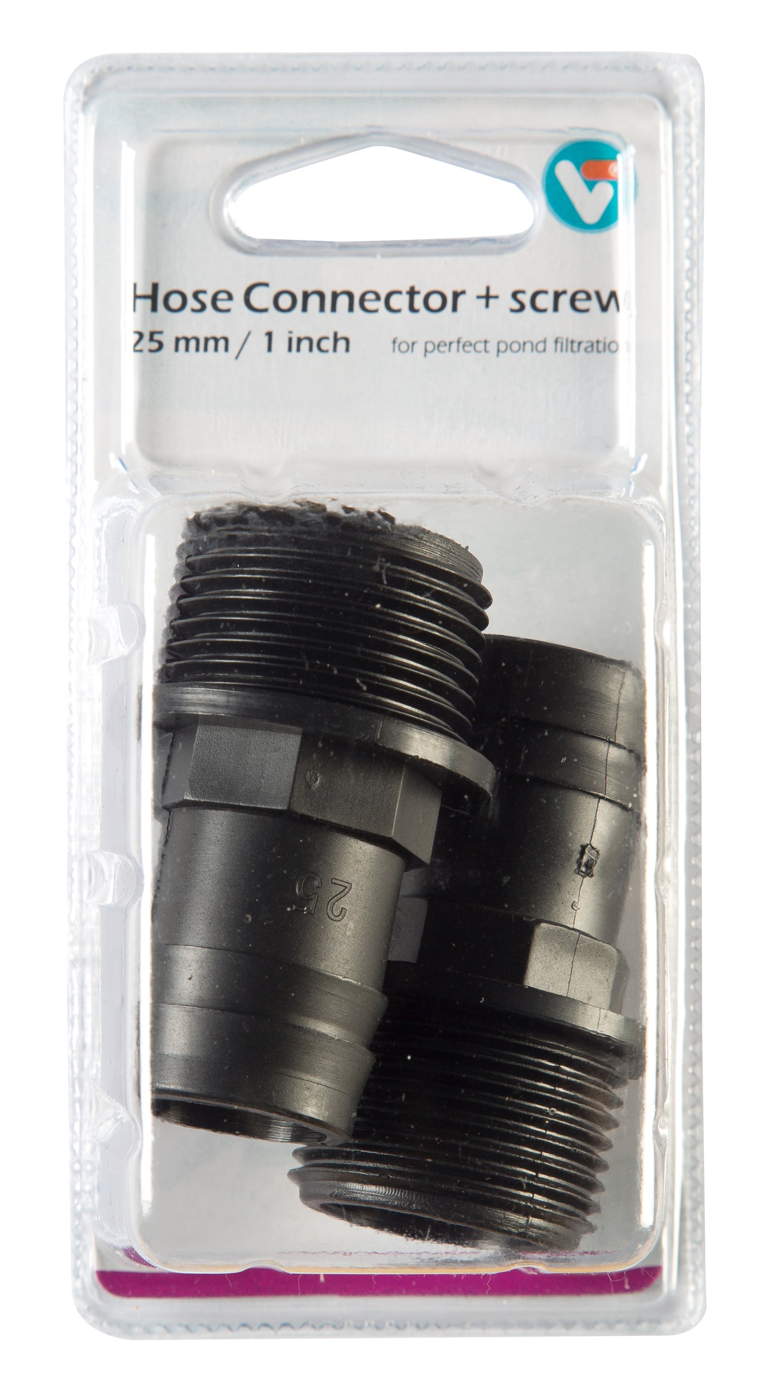 Schlauchverbinder mit Gewinde 20 & 25 mm