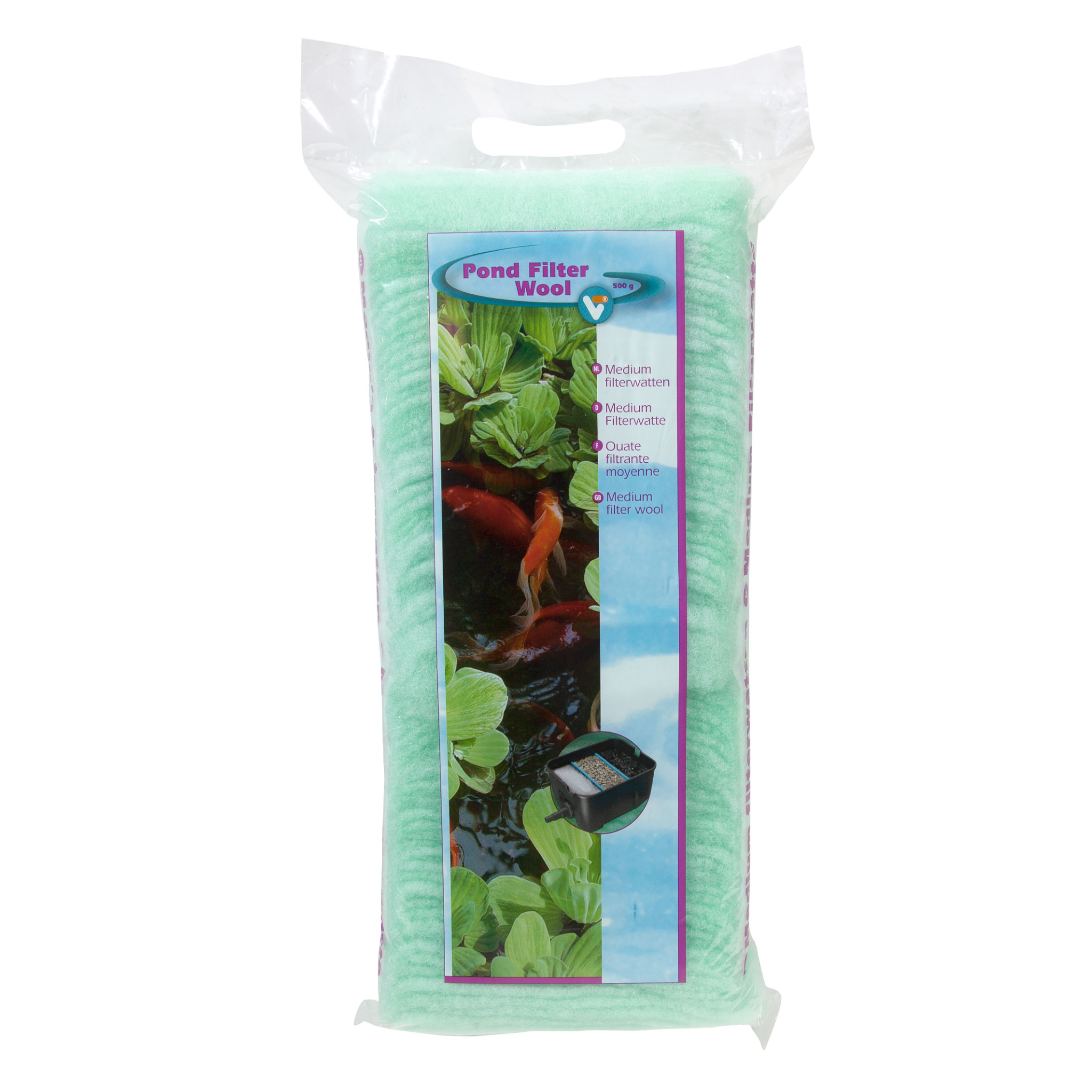 Pond Filter Wool green