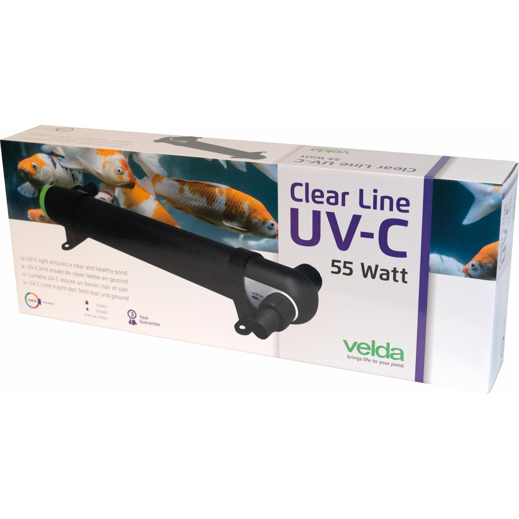 Clear Line 55 Watt UV-C Verpackung